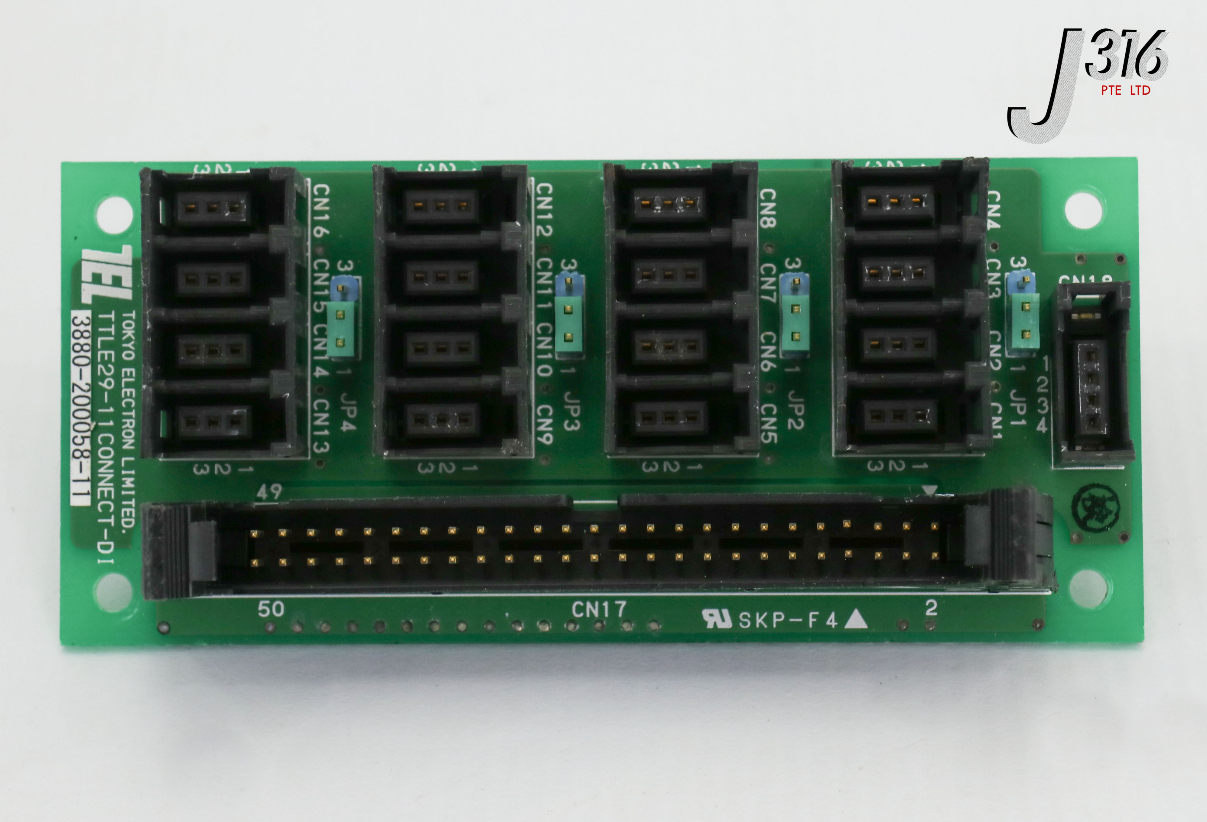 ユウ 22603 TOKYO ELECTRON PCB, TTLE29-11CONNECT-D1, 3895-120537-11 3880